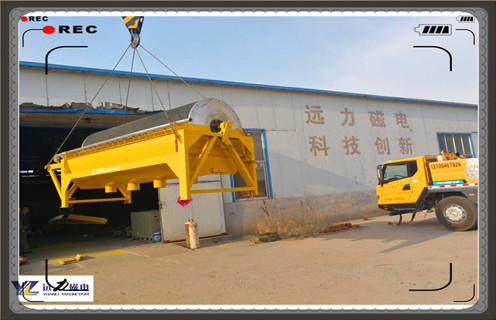 磁選機(jī)，永磁筒式磁選機(jī)，xctb—1050×1000半逆流型濕式弱磁場(chǎng)永磁筒式磁選機(jī)