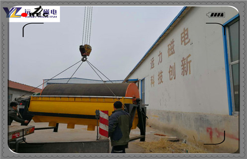 永磁筒式磁選機(jī)，四川CTB-618永磁筒式磁選機(jī)1230磁場(chǎng)強(qiáng)度_磁鐵如何分布_四川CTB-618永磁筒式磁選機(jī)1230磁場(chǎng)強(qiáng)度不吸鐵如何處理